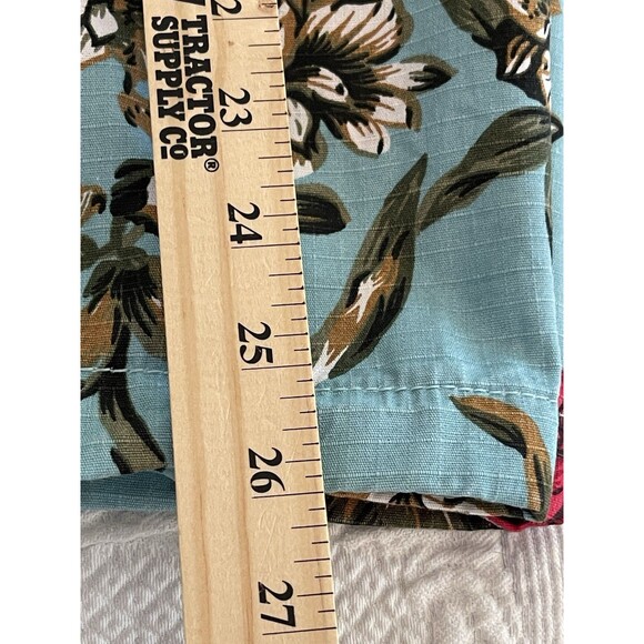 Another Hype Piece AHP Tropical Floral Cargo Shorts Hawaii Mens Size 38 - Picture 3 of 14